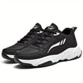 thumbnail image 4 of [Thick Athletic Shoes] | Lace-Up Thick Athletic Footwear Men's Shock-Absorbing Breathable Sports Shoes, 4 of 9