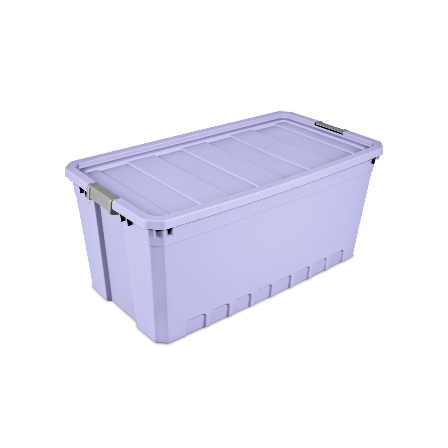 Sterilite 189 L Stacker Tote Lilac Bud