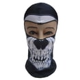 thumbnail image 2 of Pasamontañas de poliéster con diseño de calavera para motociclistas, protección UV y máscara facial completa, 2 of 6