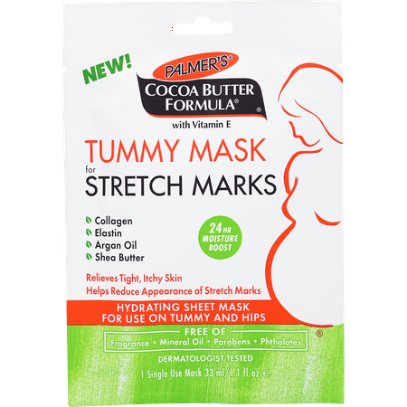 Palmer's Cocoa Butter Formula Tummy Sheet Mask 1.1 fl. oz.