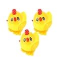 thumbnail image 2 of 3 piezas juguete de cuerda con forma de pollito de plástico, 2 of 3