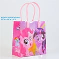 thumbnail image 4 of 12Pcs My Little Pony Party Favor Goodie Bags | My Little Pony Party Gift Bags Birthday | Reusable | Pink, 4 of 6
