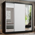 thumbnail image 1 of Ropero Closet Madesa Reno 3 Puertas Corredizas con Espejos N/B, 1 of 5