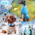 thumbnail image 4 of Juego de collares para perros Eccliy, 50 unidades, pajaritas de invierno ajustables, 4 of 7