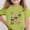 Mint Green, variant on Girls 4th of July Bows T-Shirt, Patriotic American Flag Red White Blue Bow Graphic Tee, Kids Independence Day Summer Short Sleeve Shirt, Size 7-8T