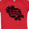 thumbnail image 4 of Inktastic Future Monster Truck Driver Boys or Girls Baby Bodysuit, 4 of 5