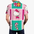 thumbnail image 2 of Saiise Sanrio Bd Mens Golf Shirt Moisture Wicking Dry Fit Mens Polo Shirts Dry Fit Performance Men's Golf Shirts Regular Fit Fashion Print, 2 of 7