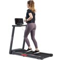 thumbnail image 1 of Sunny Health & Fitness Interactive Slim Folding Treadmill with Advanced Brushless Technology, Enhanced Stabilization, Exclusive SunnyFit App Bluetooth Connectivity, 1 of 6