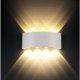 thumbnail image 1 of Aplique LED 8W Blanco Cálido 3000k Aluminio Moderno para Salón Dormitorio Pasillo Escalera Cocina Comedor (Blanco Cálido-8w) [Clase de eficiencia energética F] Dontodent Kuyhfg Sin marca, 1 of 5