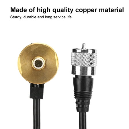 ANGGREK 5M RG-58/U Extensible Copper Low Loss Coaxial Cable PL259 To ...