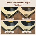 thumbnail image 7 of Design&I 8'x10' Washable Area Rug Sleek Flatweave Pet Friendly Music Vinyl Cd Record Vintage Note Mosaic Retro Disc Center Soundwave for King Size Bedroom, Under Bed, 7 of 7