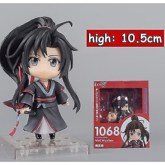 10cm Mo Dao Zu Shi Toys Wei Wuxian Yi Ling Lao Zu Figure Lan Wangji Pvc Action Figure Q Ver.