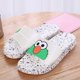 thumbnail image 4 of Bolsa Pantuflas de mujer Zapatos con estampado de dibujos animados Diapositivas antideslizantes para exteriores (40) (Verde) Ehuebsd Nuevos Originales, 4 of 6