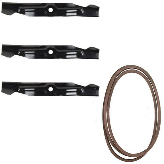 RAParts One (1) New Lawn Mower Belt and Blade Kit Fits Cub/MTD Cadet 50" Decks