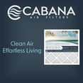 thumbnail image 5 of Cabana Air Filters 6 Pack HVAC Furnace Filter, MERV 8, 20 x 30 x 1, White, 5 of 11