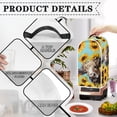 thumbnail image 4 of HELLHERO Cow Among Sunflowers Dust Cover with Multifunctional Foldable Mixer Blender Cover for Kitchen Counter, 4 of 6