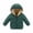 A136 Green, variant on Trikvn Toddler Kids Winter Puffer Jacket Thick Fleece Lined Hooded Coat Warm Windproof Outerwear Full Zip Outer Coat with Pockets for Boys Girls Snow Wear