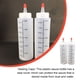 thumbnail image 4 of Botellas exprimibles Matsuzay para Cocina plástico 8oz(250ml) color blanco, 4 of 6