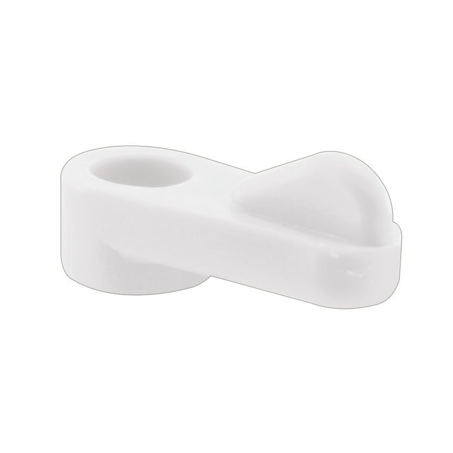 Pince à Écran en Plastique PL 14530, 1/16", Blanc, (Pack de 25)