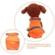 thumbnail image 4 of Chaleco reflectante de seguridad para perros, ropa de verano transpirable de alta visibilidad para caminar, correr, senderismo (naranja fluorescente-S), 4 of 6