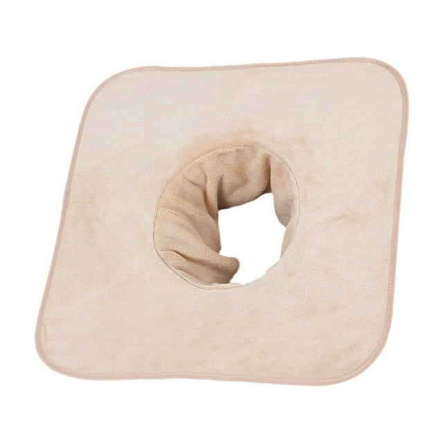 Tachiuwa Massage Table Towel, Spa Bed Protector, Massage Table Hole Pad, Bed Sheet Towel, Light Brown