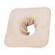 thumbnail image 1 of Toalla para mesa de masajes de salón Toalla facial Toalla de salón de belleza Paño de masaje para salón de belleza Marrón claro, 1 of 9
