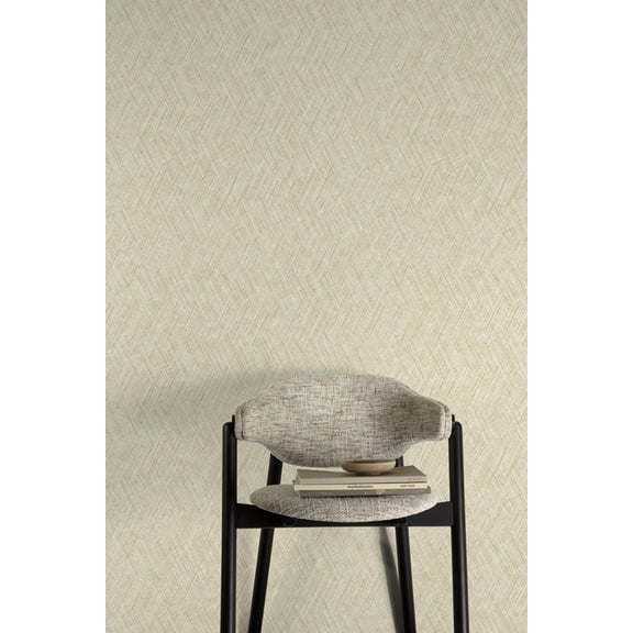 Wheatfield Straw Weave Print Non Woven Non-Pasted Textured Wallpaper 57 Sq. Ft.