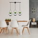 thumbnail image 1 of Juego de jardineras modernas Lisbinx para colgar en la pared y el techo | Pack de 3 maceteros de hierro y ABS con cuerdas ajustables | Macetas de 16 cm para decoración de interior y exterior | Incl, 1 of 1