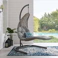 thumbnail image 6 of Modway Landscape Outdoor Patio Hanging Chaise Lounge Swing Chair, Multiple Colors, 6 of 6