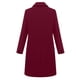 thumbnail image 5 of Puntoco abrigo de mujer moda mujer manga larga frente abierto prendas de vestir exteriores sueltas blusa sólida abrigo tops blusa con botones liquidación de Navidad Puntoco Puntoco-1227, 5 of 6