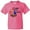 Neon Pink, variant on Lake of the Ozarks Sailboat Youth T-Shirt