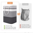 thumbnail image 5 of 2 Pack 75L Large Laundry Basket with Extended Handles, Gradient Gray Laundry Hamper for Clothes, Towels, Toys, Home Organizer, 5 of 6