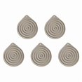 thumbnail image 1 of 5 Piezas de Calentadores Platos Silicona para Microondas, Tapetes Antideslizantes Calentar Alimentos Horno, Cocinar en Sartén Caliente, 1 of 5
