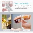 thumbnail image 3 of 10 frascos pequeños rellenables para cosméticos, envases de plástico para maquillaje, cajas vacías para crema con tapas., 3 of 7