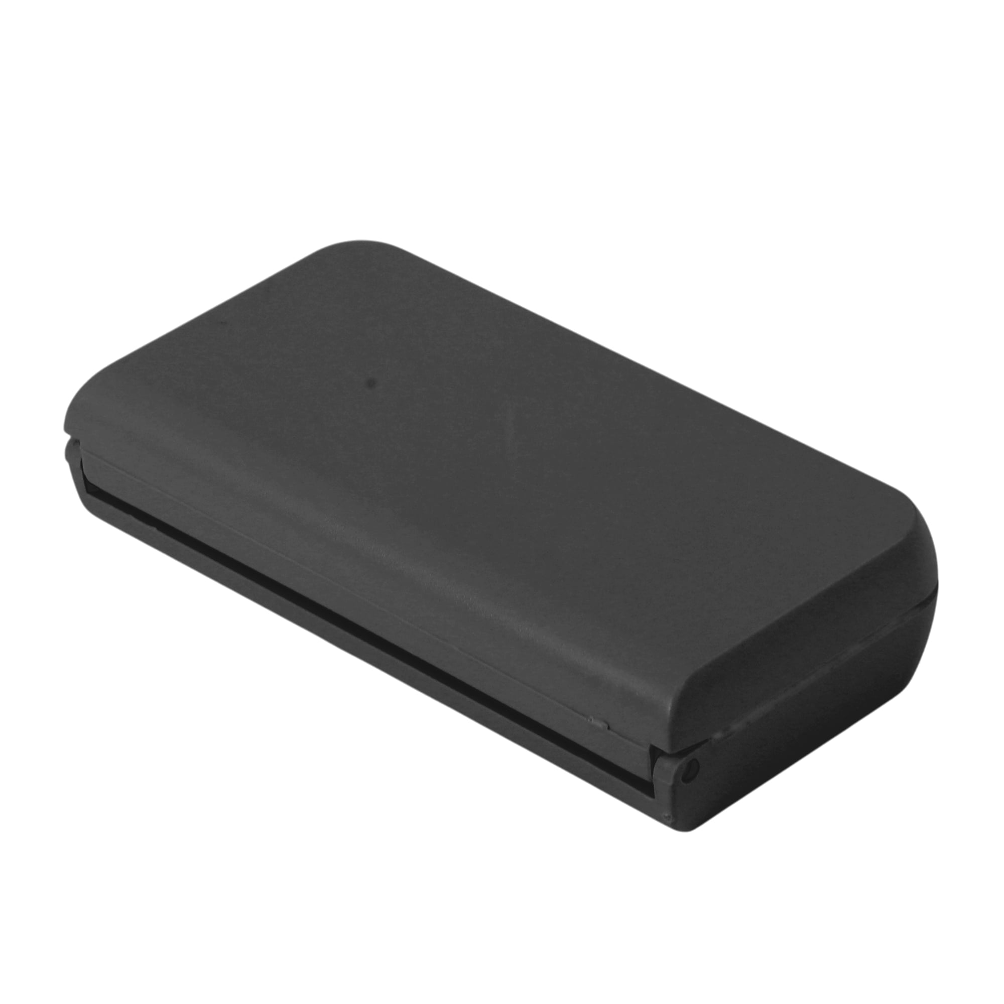 Unique Bargains Durable 3 Grids Single Layer Pill Case for Travel 1 Pc Black