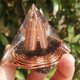 thumbnail image 2 of 6cm Crystal Gravel Spiral Pyramid Spiral Coil Pyramid Handmade Home Furnishing Crafts Spiral Copper, 2 of 5
