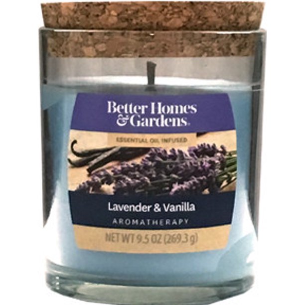 Better Homes & Gardens Scented Jar Candle, Lavender and Vanilla