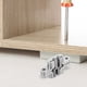thumbnail image 4 of HONMEET 2Ud Bisagra Para Puertas Plegables Con Materiales Resistentes Y Invisible Plateado, 4 of 6