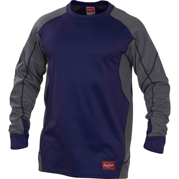 Rawlings Youth Dugout Fleece Pullover | Purple | XLRG
