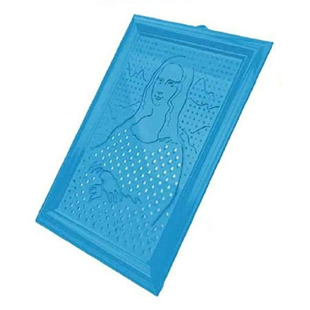 

Mona Lisa Renaissance Art Cheese Grater - Kitchen Gift For Art Lovers (Blue)