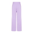 thumbnail image 3 of TTAO Unisex Children Side Zipper Tear Away Sweatpants Full Open Breakaway Post Surgery Pants for Hip Replacement Lavender 14, 3 of 6