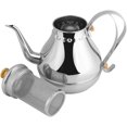 thumbnail image 3 of 40 oz/1.2L Gooseneck Kettle Stainless Steel Pour Over Coffee Kettle & Tea Kettle with Filter, 3 of 5