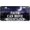 Starry Night, variant on Eat Beef Vintage Flat Printed Western Retro Sign Cowboy Gift Car Front License Plate with Decorative Auto Tag, Metal