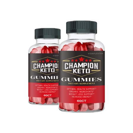 (2 Pack) Champion Keto Gummies - Champion Keto Weight Support Gummies