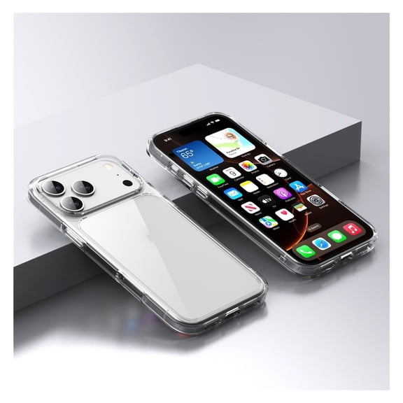 SUGUANGHUI Suitable for Iphone17 Iphone 17Pro tpu Pc Large Hole 2.0mm Thickness Four-Corner Anti-Fall Mobile Phone Protective Case
