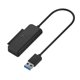 thumbnail image 2 of Adaptador SATA HDD Disco de disco duro Cable adaptador SSD Cable convertidor de disco duro, interfaz USB3.1 Advancent EL000380-02, 2 of 2