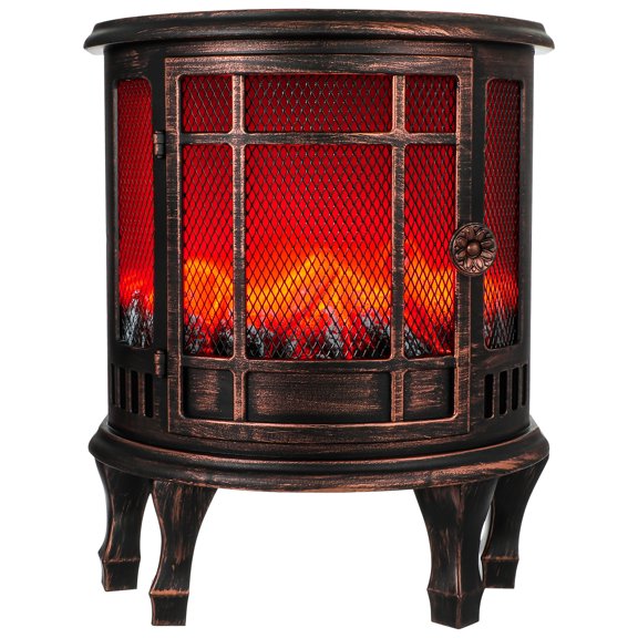 Lámpara decorativa de adorno de chimenea de 1 pieza, decoración de sala de estar (café)