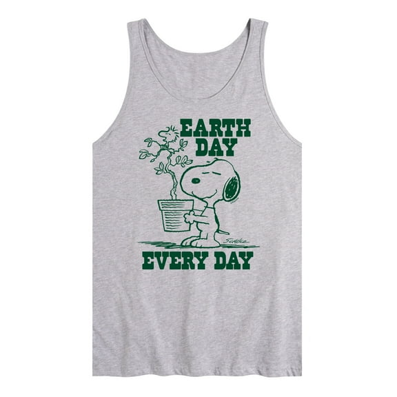 Peanuts - Earth Day Every Day - Men's Jersey Tank Top