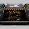 thumbnail image 5 of Qpednta Forest Bear Car Seat Covers Full Set 4 Pcs Front Seats and Rear Bench Cover Protector Removable Automotive Accessories Easy to Install Universal Fit Most Cars, 5 of 7