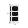 thumbnail image 2 of 6 Pcs Refrigerator Air Filter Replacement for Paultra2, Compatible with Frigidaire Pureair Ultra 2, Pure Air Ultra 2, Pureair Ultra II, Electrolux 242047805, 5303918847, EAP12364179, 2 of 6